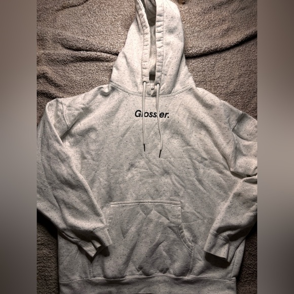 Glossier cookies and cream hoodie - Picture 7 of 8